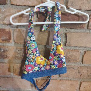 Girls 2 Piece Floral Bathing suit